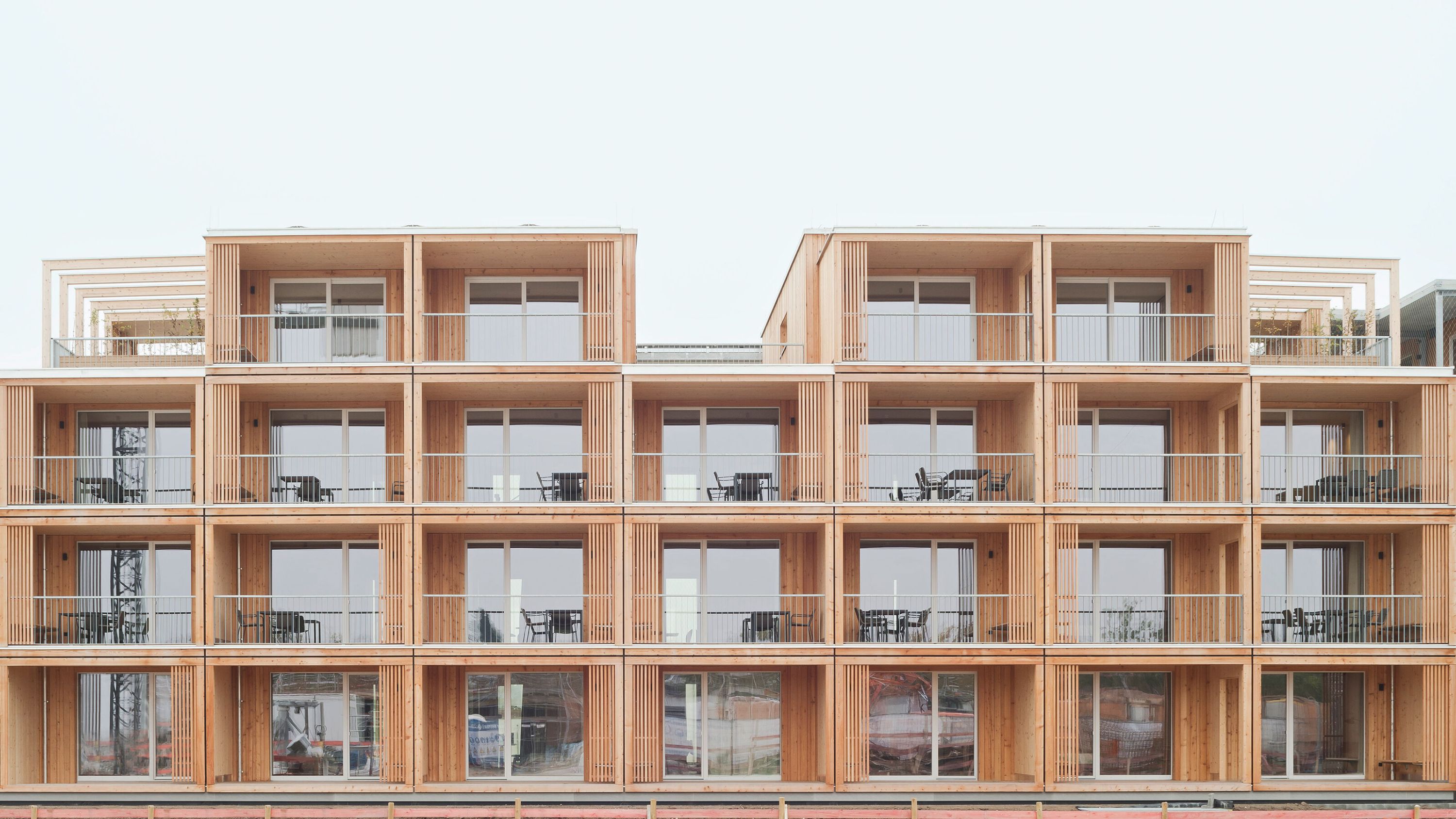 "Cube 68" - Holzmodul-Mikro-Apartments