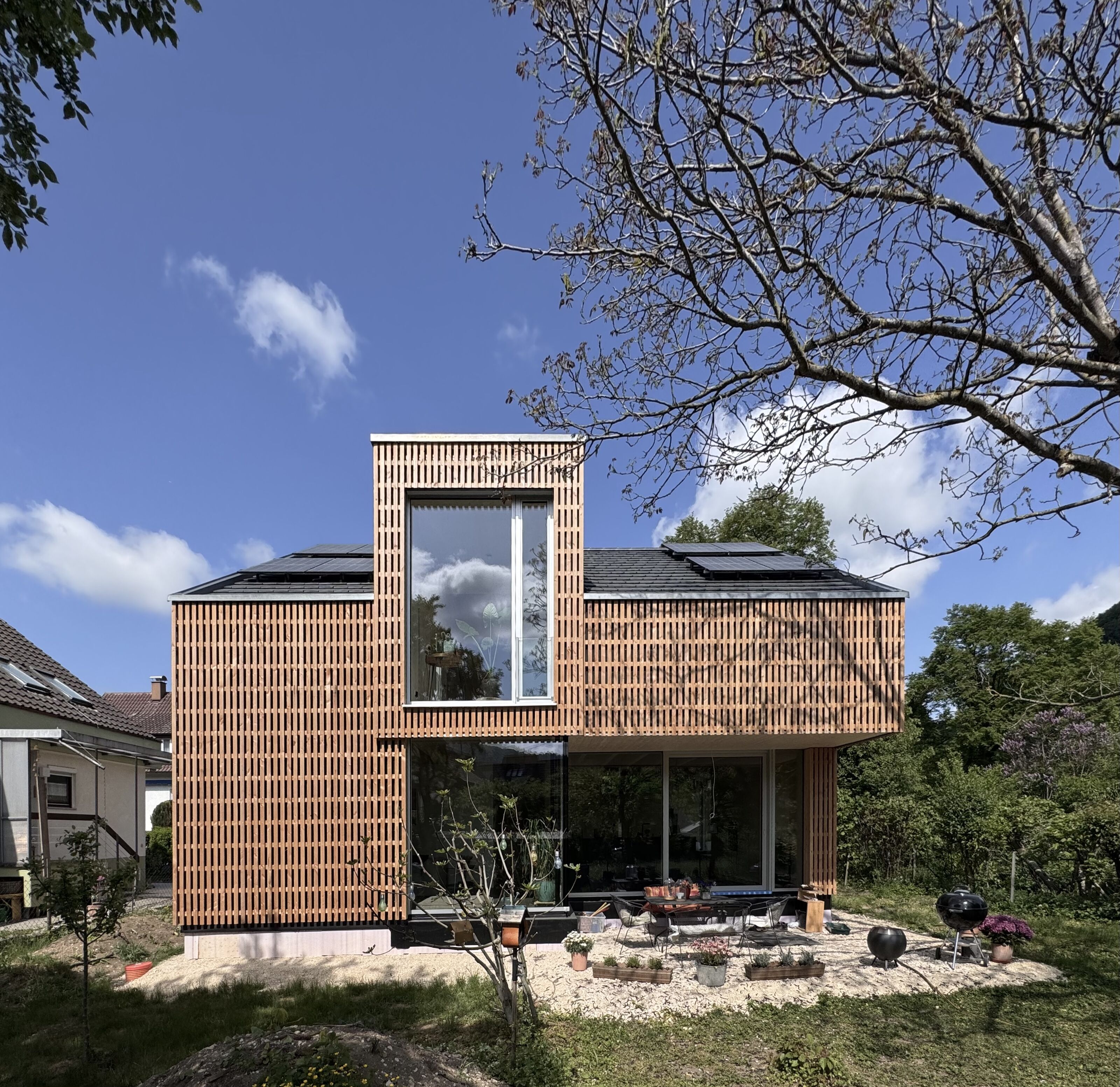 Unser Fertighaus: Das Holz-Effizienzhaus "Familienbande"